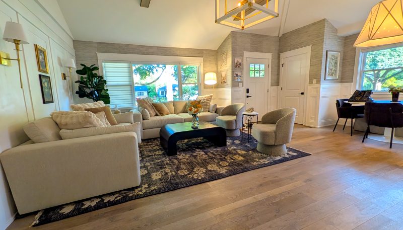 The family room at The Ann St. Ranch