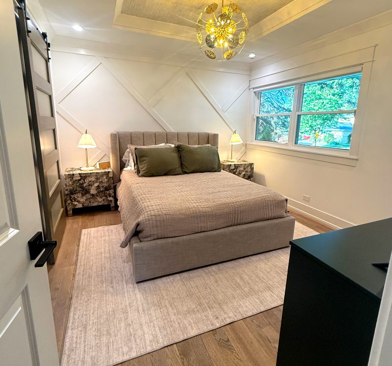 The primary bedroom at The Ann St. Ranch