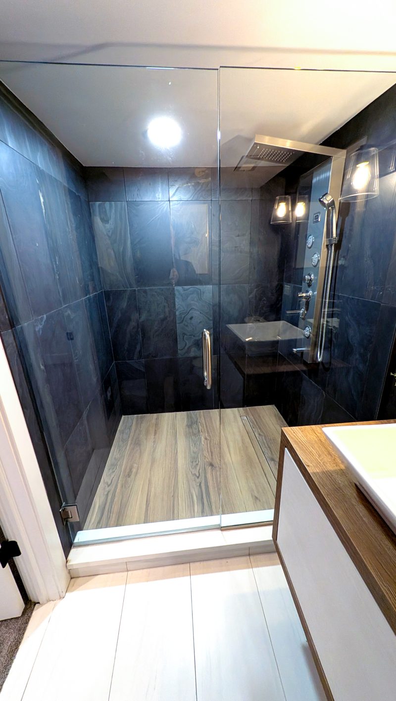 Bathroom vanity at The Ann St. Ranch